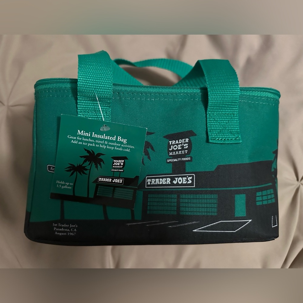 Trader Joe's Green Mini Insulated Bag